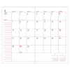 Daigo E8465 2025 Planner, Appointment Weekly Left, Blue, Begins December