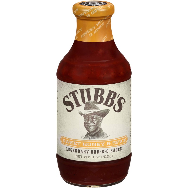 Stubb's Sweet Honey & Spice Legendary Bar B Q Sauce,