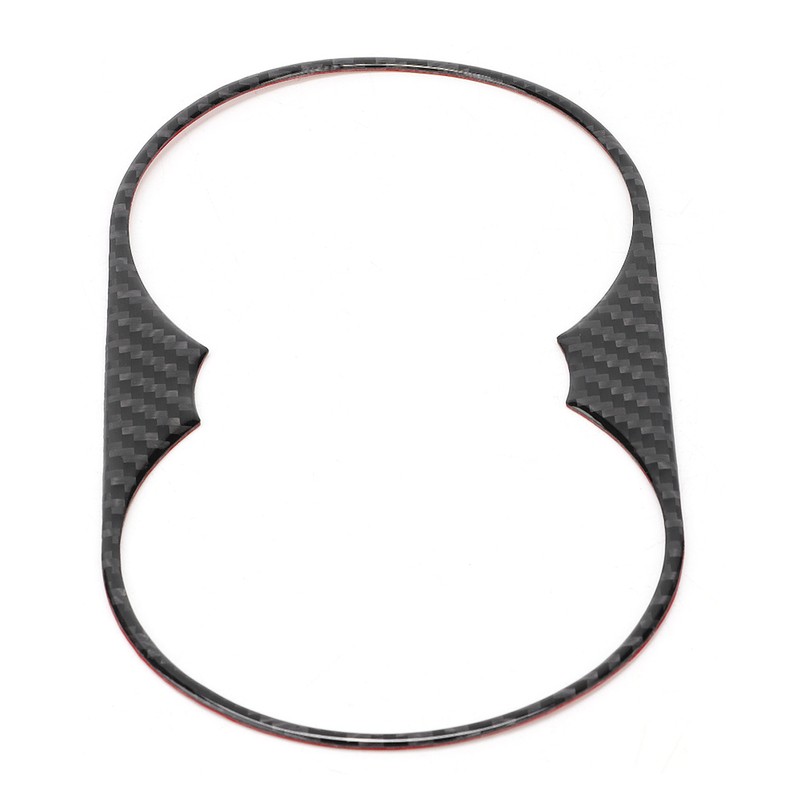 Left Hand Driving Carbon Fiber Water Cup Holder Panel Frame