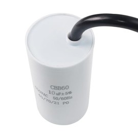 CBB60 10uF uf ± 5% condensador de arranque del motor MFD 450VAC 50/60hz 40/70/21 PO cilíndrico, 1 unidad