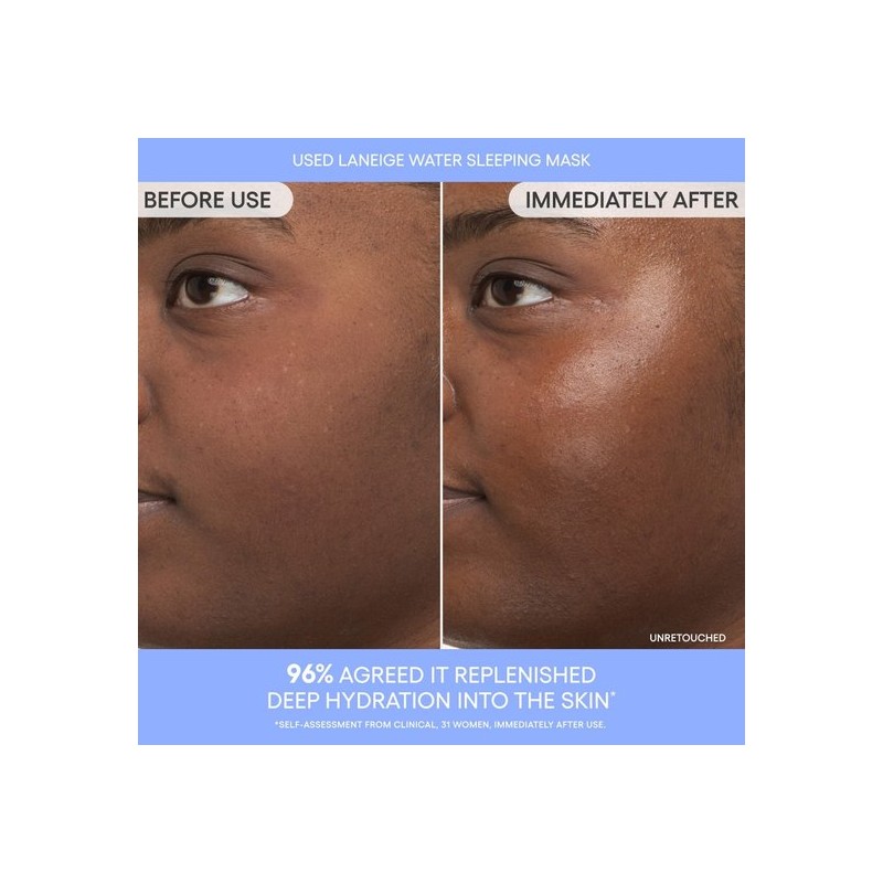 LANEIGE Water Sleeping Mask for Moisture Barrier Support with Niacinamide