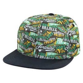 FORTNITE Baseball Cap for Boys, Quality Made Boys Hat and Fitted Cap, Flatbrim Baseball Hat with Sleek Design