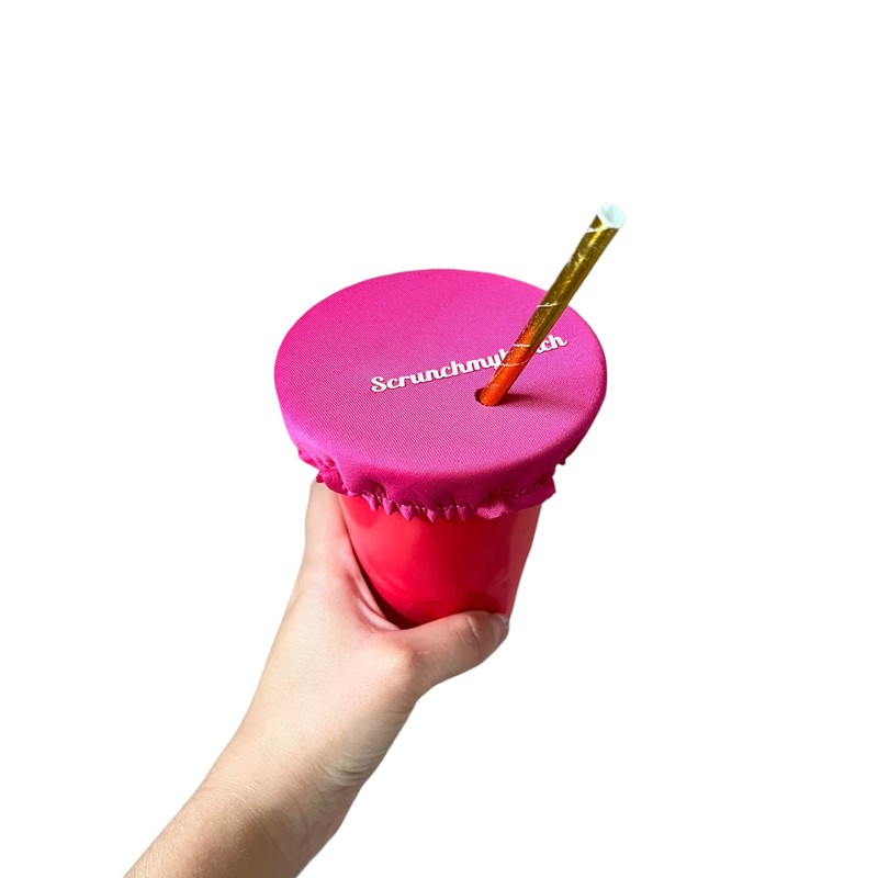 Scrunchmybunch - Anti spiking drink cover, drink spiking prevention, drink