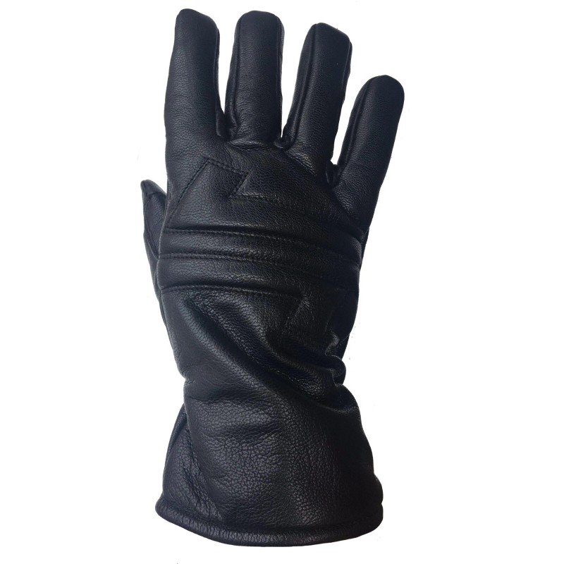 Gladiator Motorcycle Gauntlet Touring Gloves LEATHER Lined Warm Cool