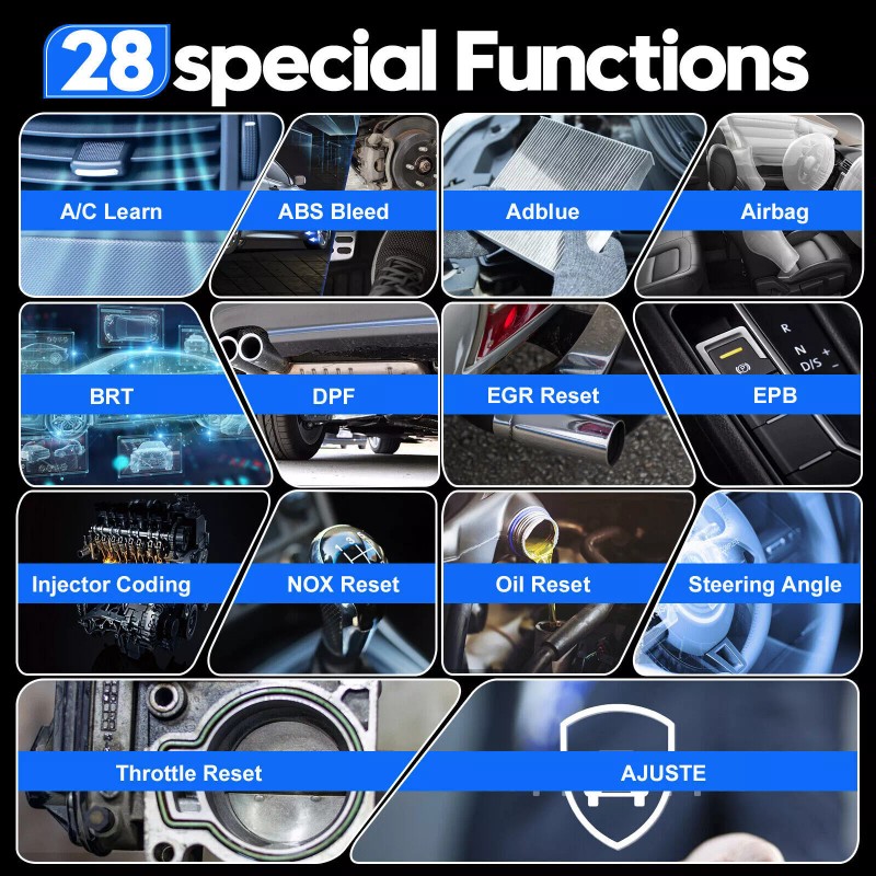 Vident 510pro All System OBD2 Bluetooth Diagnostic Scanner 28+ Services