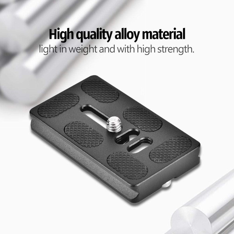Quick Release Plate with 1/4 Inch Screw Attachment 40/50/60/70/100 mm