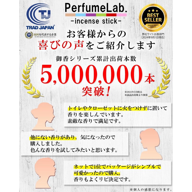 Japanese Incense Aroma Incense Holder Set (40 Sticks + Cherry