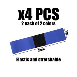 YSJCHEBS 4 Golf Swing Hold Correction Bands, Elastic Loose Band, Swing Auxiliary Training Belt, Ordinary Men and Women, Golf Swing Corretor