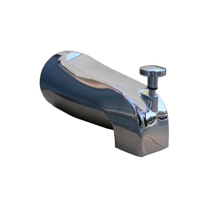 LASCO 08-1037 1/2-Inch Iron Pipe, Front Diverter Style Bathtub Spout,