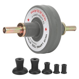 Leapiture Valve Lap Tool Attachment Engine Valve Lap Kit with 5 Suction Plates 1000RPM to 1250RPM Universal for Small Engine Grinding