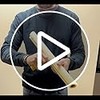 18 Inch Lightweight T-Bar Applicator Handle with 1 Sleeve Included
