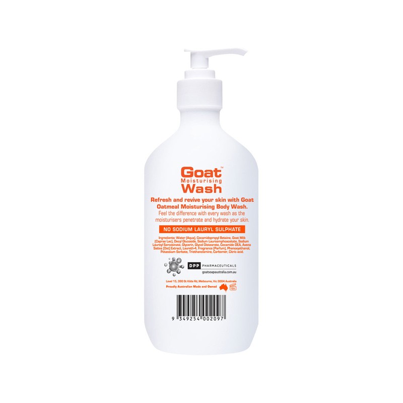 Goat Moisturising Body Wash Oatmeal 500ml