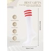 American Trends Knee High Socks Thigh High Baseball Stockings Striped