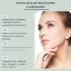Almohadillas Tonificante Faciales Crema Hidratante 100 Pieza