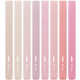 Mr. Pen- Aesthetic Highlighters, 8 pcs, Chisel Tip, Vintage Colors, No Bleed Bible Highlighter Pastel, Highlighters Assorted Colors, Pastel Highlighter Set, Cute Highlighters