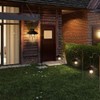 Outdoor Solar Hanging Lanterns Vintage Solar Garden Light with Warm