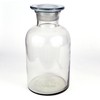 EISCO Labs Reagent Bottle, Soda Glass, Wide Neck with Stopper,