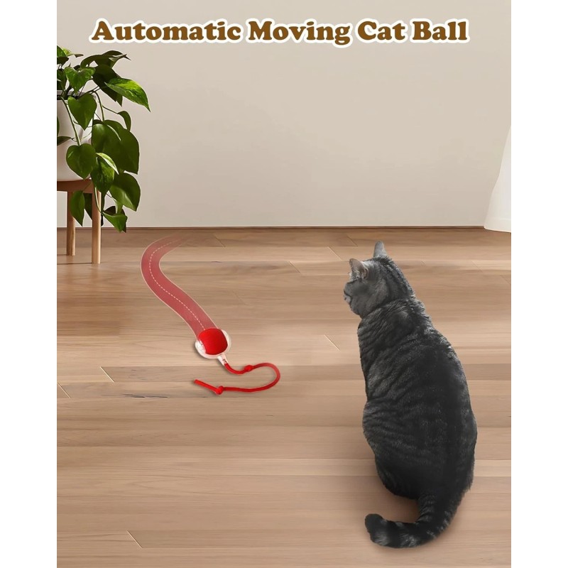 CA&T nteractive Cat Toy Balls - Automatic Interactive Cat Toys