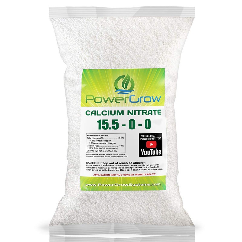 Calcium Nitrate 15.5-0-0 Fertilizer Bulk Pricing (1 Pound)