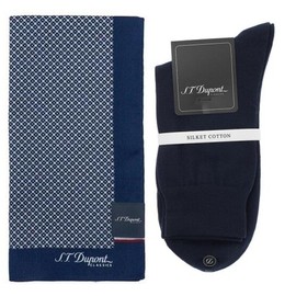 Dupont (신세계본점)26  S/S      손수건  양말   2매세트    SE6SMA381002SNY001NY (Shinsegae Main Store) 26 S/S Handkerchief Sock 2-Piece Set SE6SMA381002SNY001NY