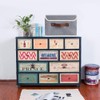 2Pack Storage Bins Boxes with Lids 10" x 8" x