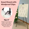 VAIIGO 2Pack Black Easel Stand for Sign & Poster -