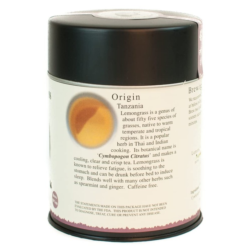The Tao of Tea, Lemongrass, Organic Herbal Tea, 3 Ounce