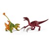 Schleich 41425 - Spielzeugfigur, Dimorphodon und Therizinosaurus, Klein