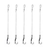 Angular Claw Carp rigs (5 in a pack) (Barbless, 4)