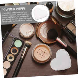 Healeved 8pcs Foundation Puff Soft Makeup Sponge for Loose Powder Blush and Concealer Skin-friendly Compact Design for Daily Use for Natural Makeup Application