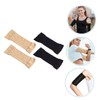 Outanaya 2sets Molded Pressure Sleeve Elastic Compression Arm Sleeves for