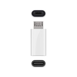 Goobay USB 2.0 Hi-Speed Adapter - White - USB CTM Female > USB 2.0 Micro Male (Type B)