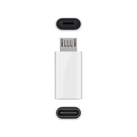 Goobay USB 2.0 Hi-Speed Adapter - White - USB CTM Female > USB 2.0 Micro Male (Type B)