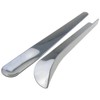 Heyous 2PCS Silver Stainless Steel Double Ended Caulking Tools Cement