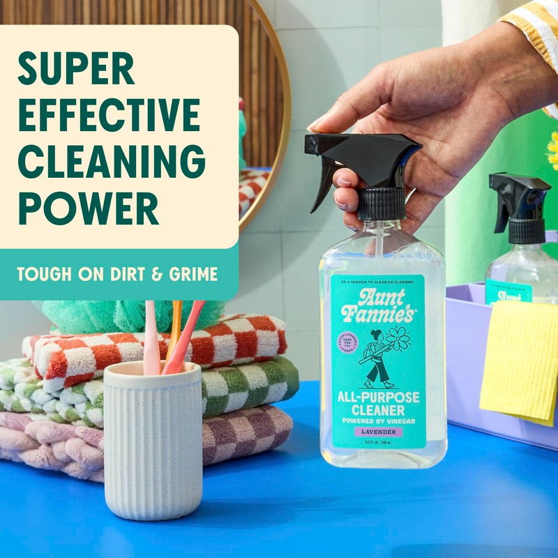 Aunt Fannie's All Purpose Household Cleaner, Multi-surface Spray, Powered by