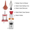 5Pcs Watch Repair Set Kit Rubber Dust Air Blower Watch