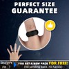 Egnaro Men's Silicone Wedding Rings: Classic Black Style Rubber ring