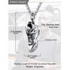 U7 Trainer Necklace Sneaker Men Sport Basketball Shoe Pendant Stainless