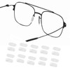 Eyeglass Nose Pads 10 Pairs Push in Soft Silicone Replacement