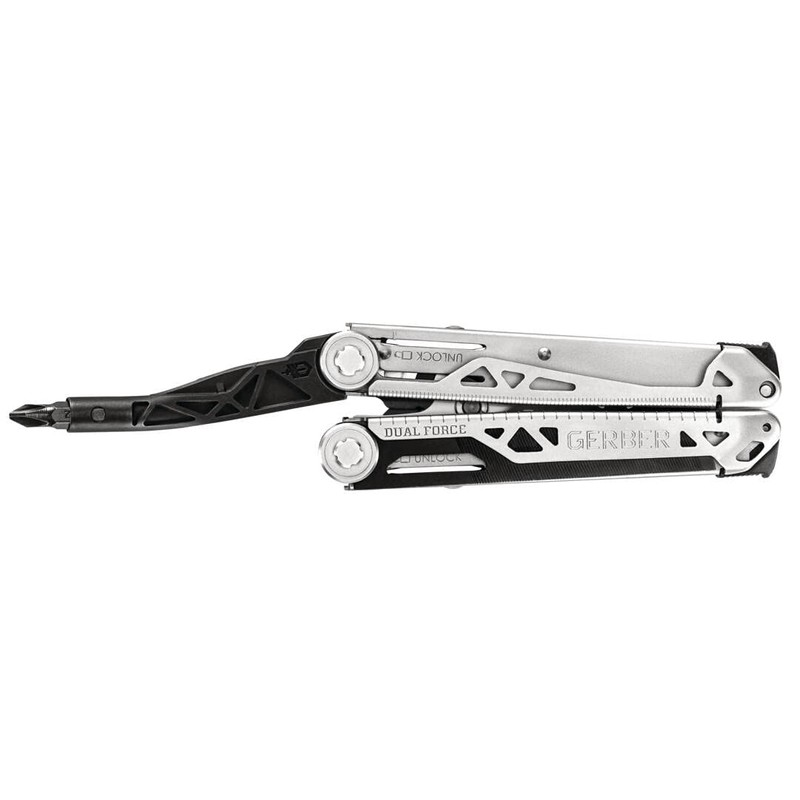 GERBER 1059828 Dual Force Multi-Tool, Silver