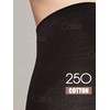 Conte elegant Women's Cotton Tights 250 Denier with Cotton and