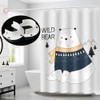 Sayayo Wardrobe Bracket Heavy Duty Stainless Steel Shower Rod Holder