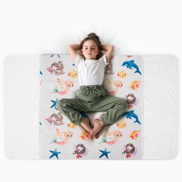 PISOLO Potty Training Mattress Protector, Super Absorbent 100% Waterproof Bed
