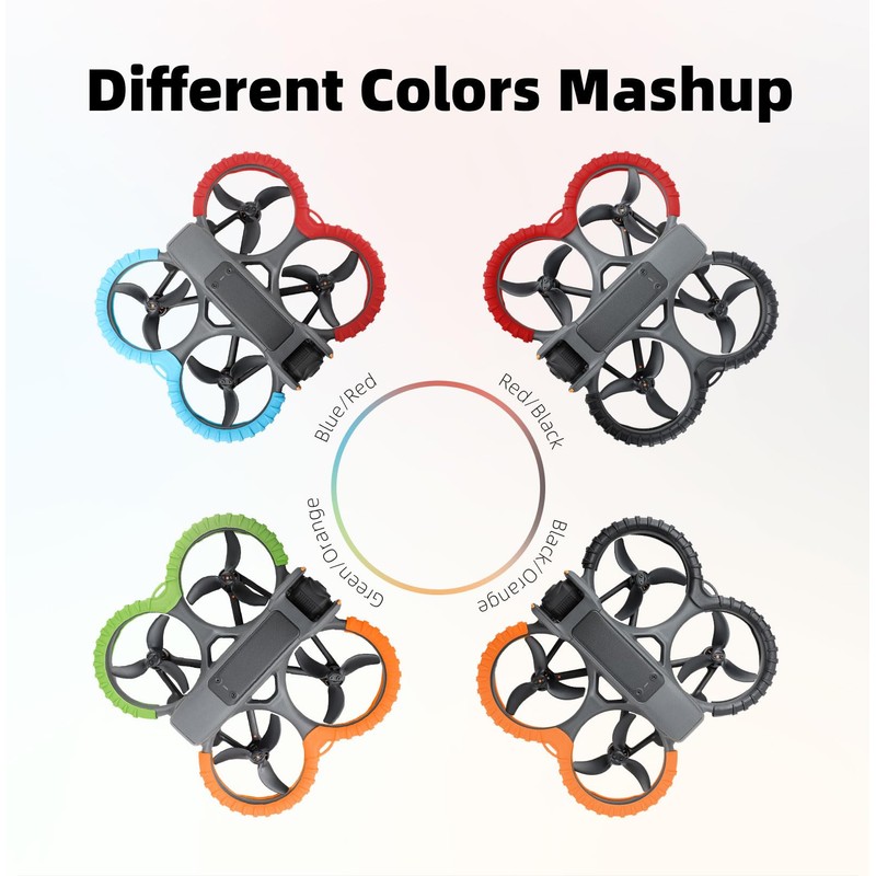 Generic Propeller Guard Protector for DJI Avata 2,Anti-Collision Prop Bumper