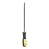 sourcing map Round File 8" High Carbon Hardened Steel Cut