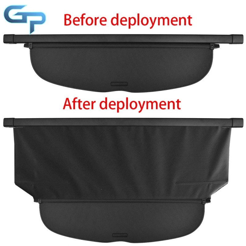 Nurniacl Retractable Cargo Cover Security Trunk Shade Black For Honda