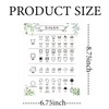 Laundry Symbols Guide Magnet for Easy Clothing Care 6.75x8.75 Inch