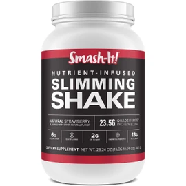 Primal Labs Smash-It Nutrient Infused Low Carb Protein Powder to Help Trim Down, Keto Meal Replacement Shake Powder, Gluten-Free Whey Protein Powder, Delicious Strawberry Flavor, 761 Grams