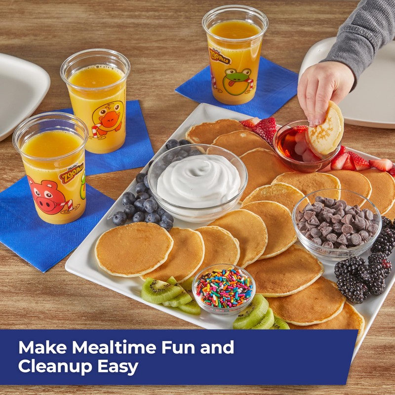 Hefty Zoo Pals Kids Cups, Animal Printed Kids Plastic Cups