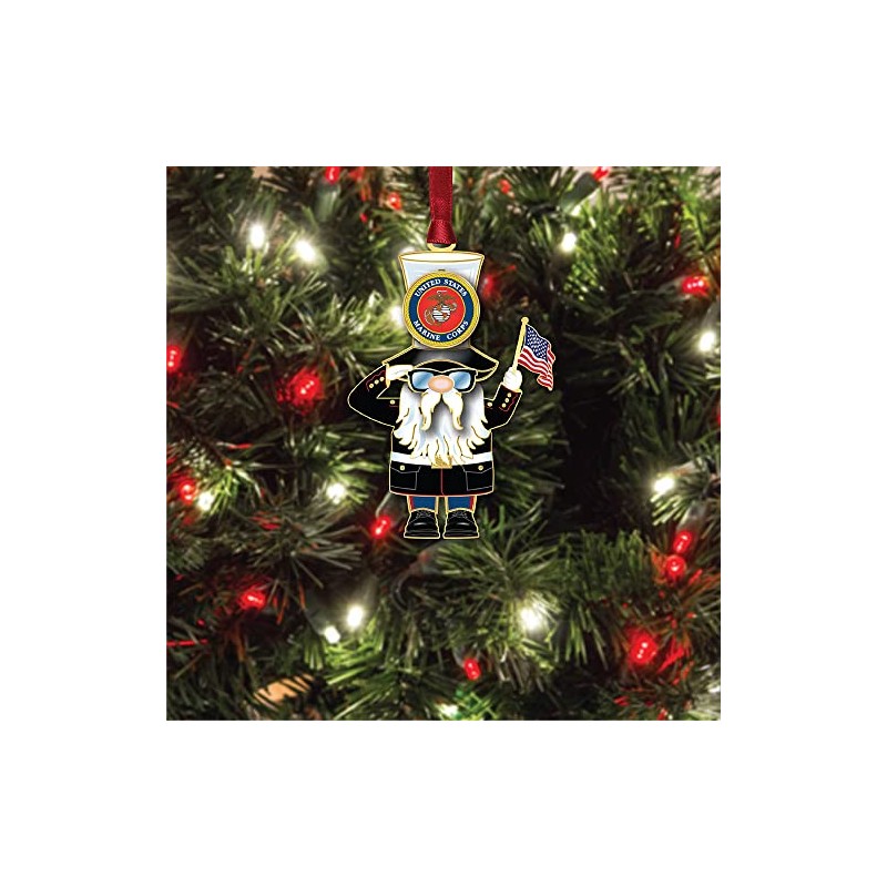 Beacon Design US Marine Corps Gnome Ornament